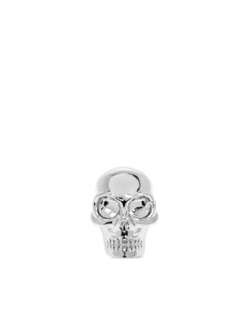 Boucle d'oreille tête de mort - Alexander McQueen - Modalova