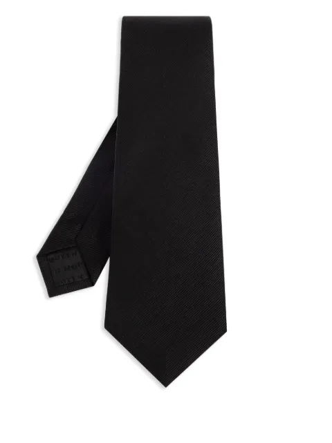 Alexander McQueen floral embroidered tie 