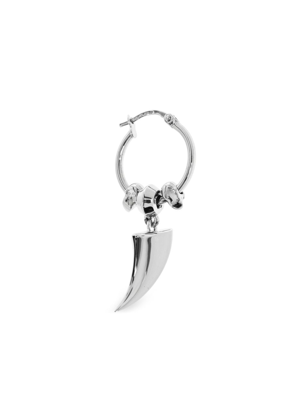 Alexander McQueen Tiger Claw earring - Silver