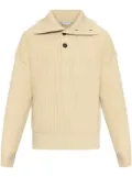 Alexander McQueen ribbed sweater - Neutrals