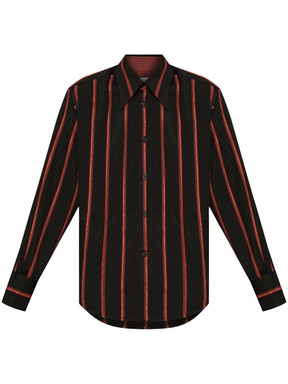 Alexander McQueen striped shirt – Black