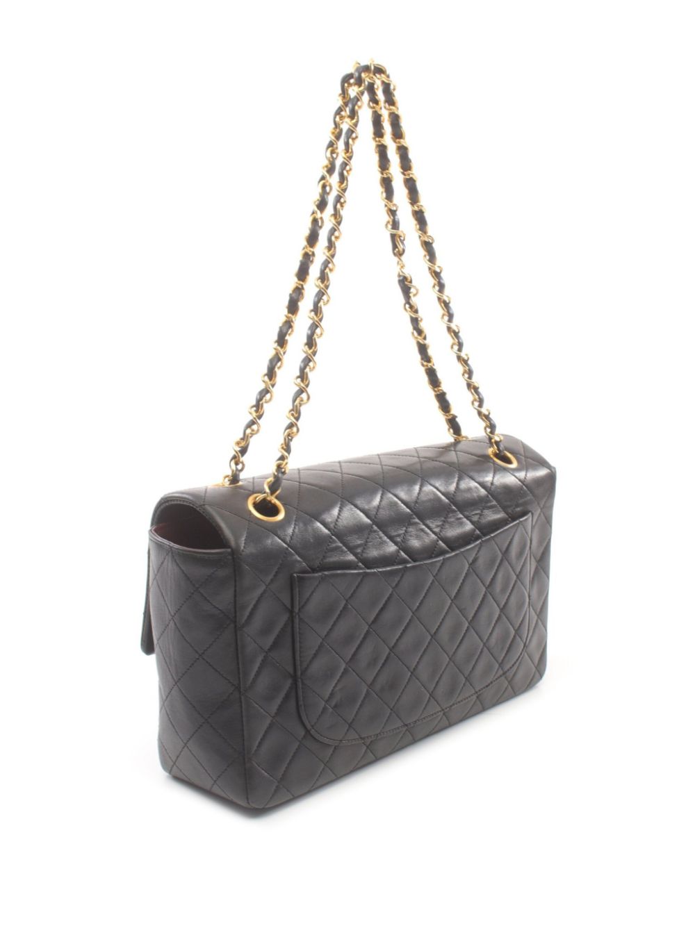 CHANEL Pre-Owned 1989-1991 chain shoulder bag - Zwart