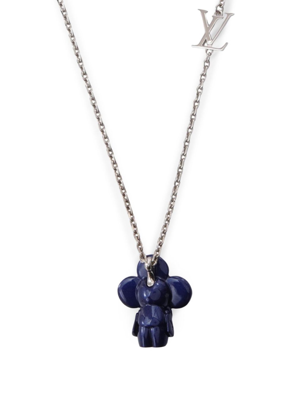 Louis Vuitton Pre-Owned 2021 Vivienne pendant necklace - Blauw