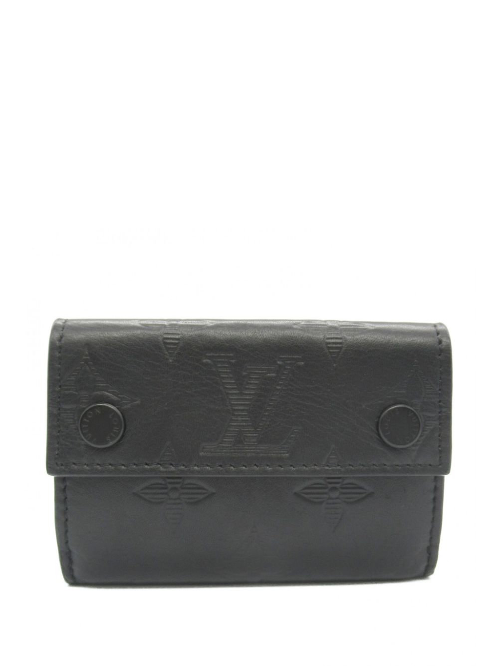 Louis Vuitton Pre-Owned 2021 Discovery tri-fold wallet - Black