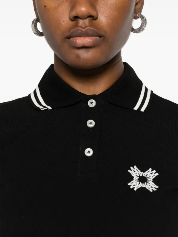 美品　25SS AMIRI MA Quad ニットポロシャツ　¥174500 Amiri Men's MA Quad Polo Shirt - Bergdorf Goodman