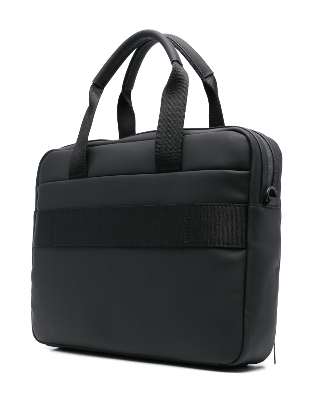 Calvin Klein panelled laptop bag - Zwart