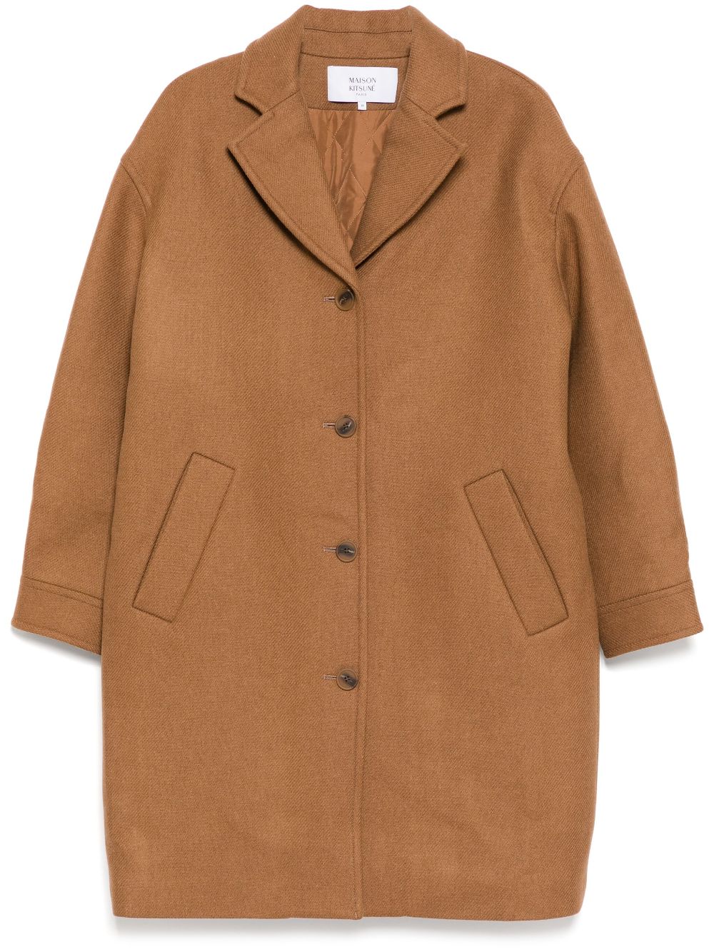 Maison Kitsuné wool coat