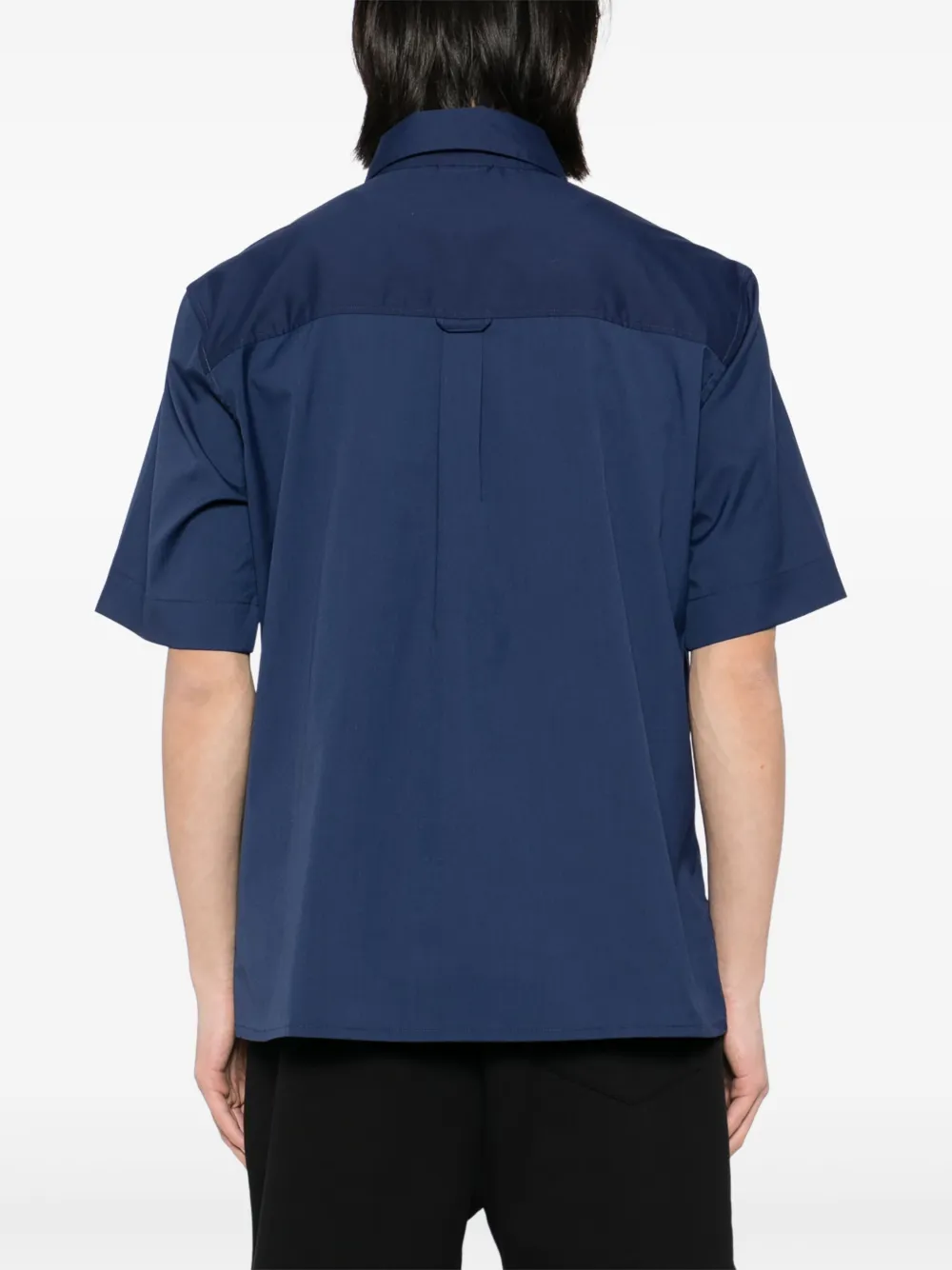 CASABLANCA EMBROIDERED LOGO SHIRT