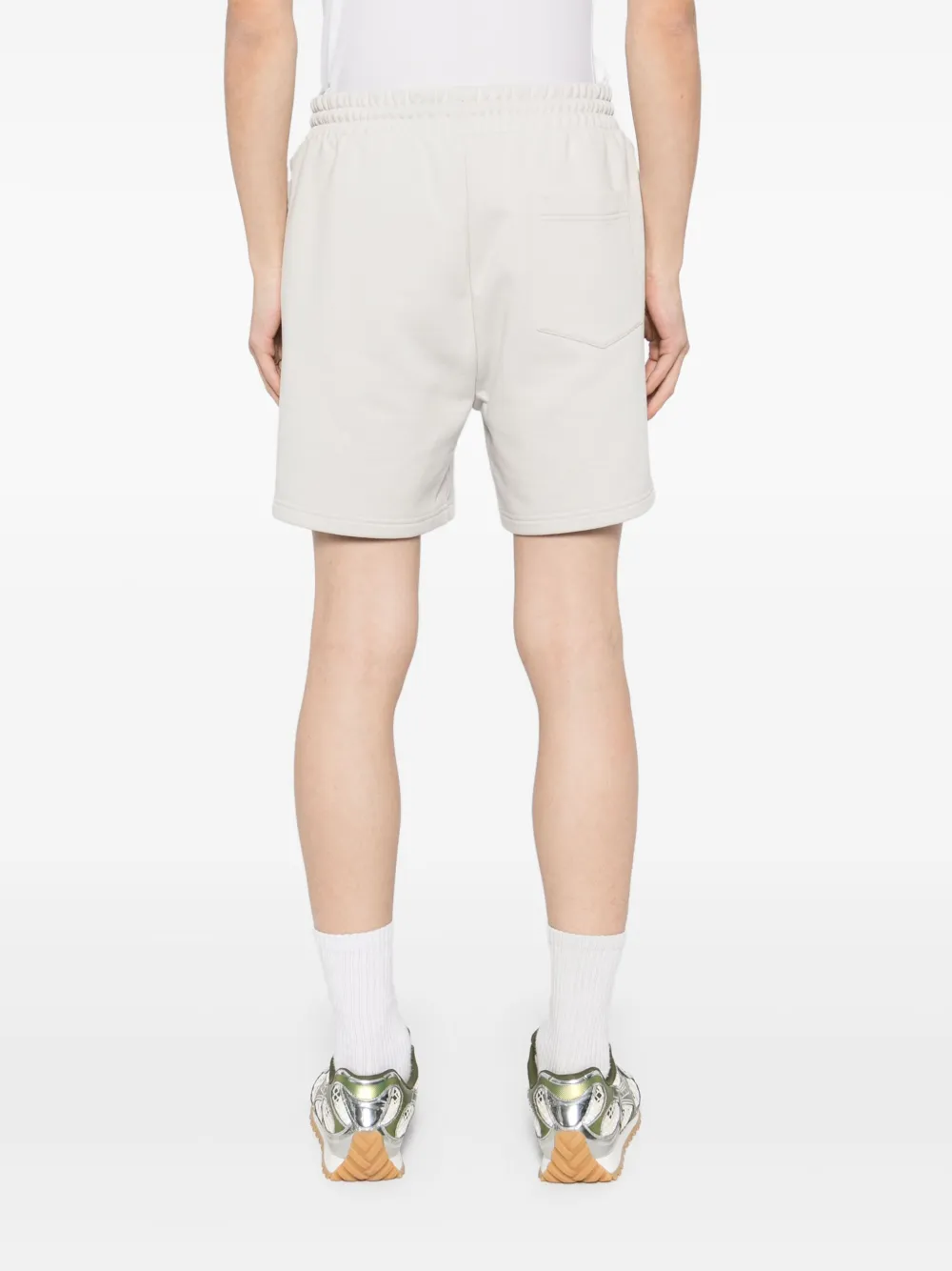 Casablanca Shorts met logopatch Grijs