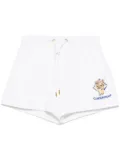 Casablanca embroidered logo short - White