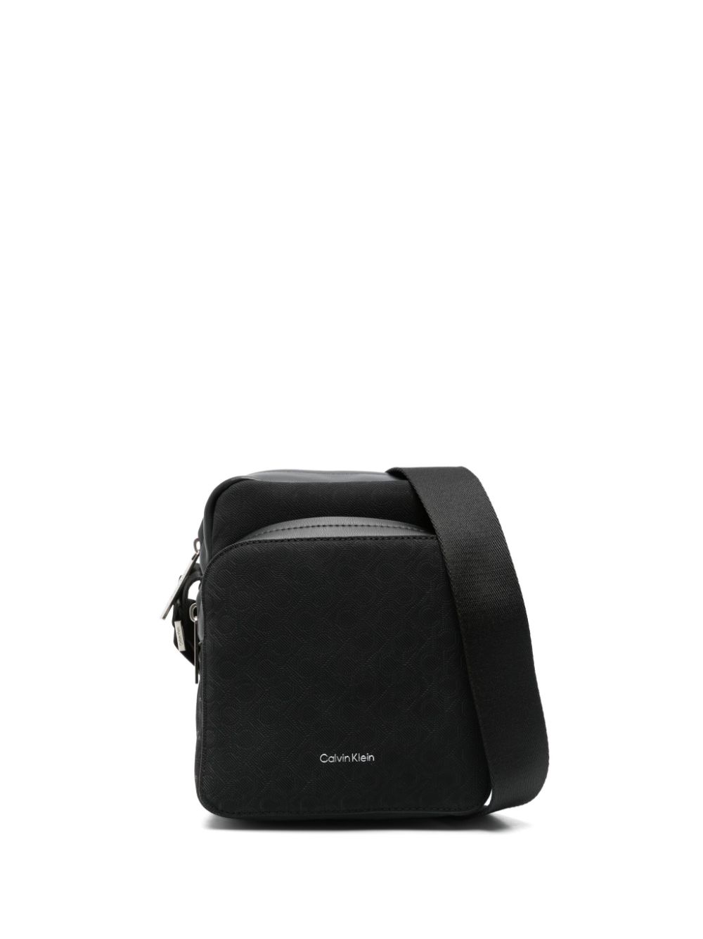 logo-print shoulder bag