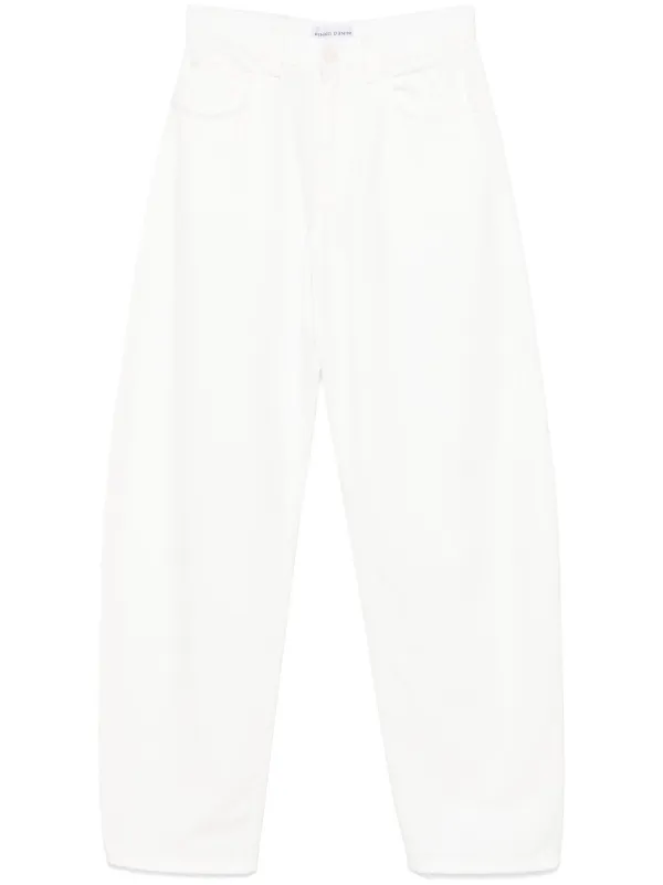 PINKO ルーズフィット ジーンズ | ホワイト | FARFETCH JP