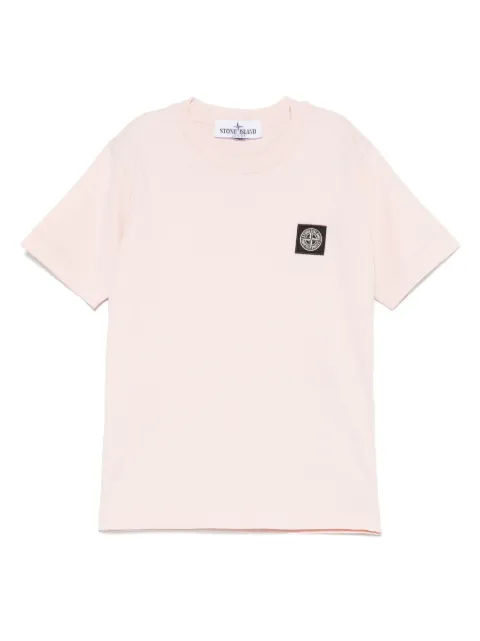 Stone Island Junior logo-patch T-shirt
