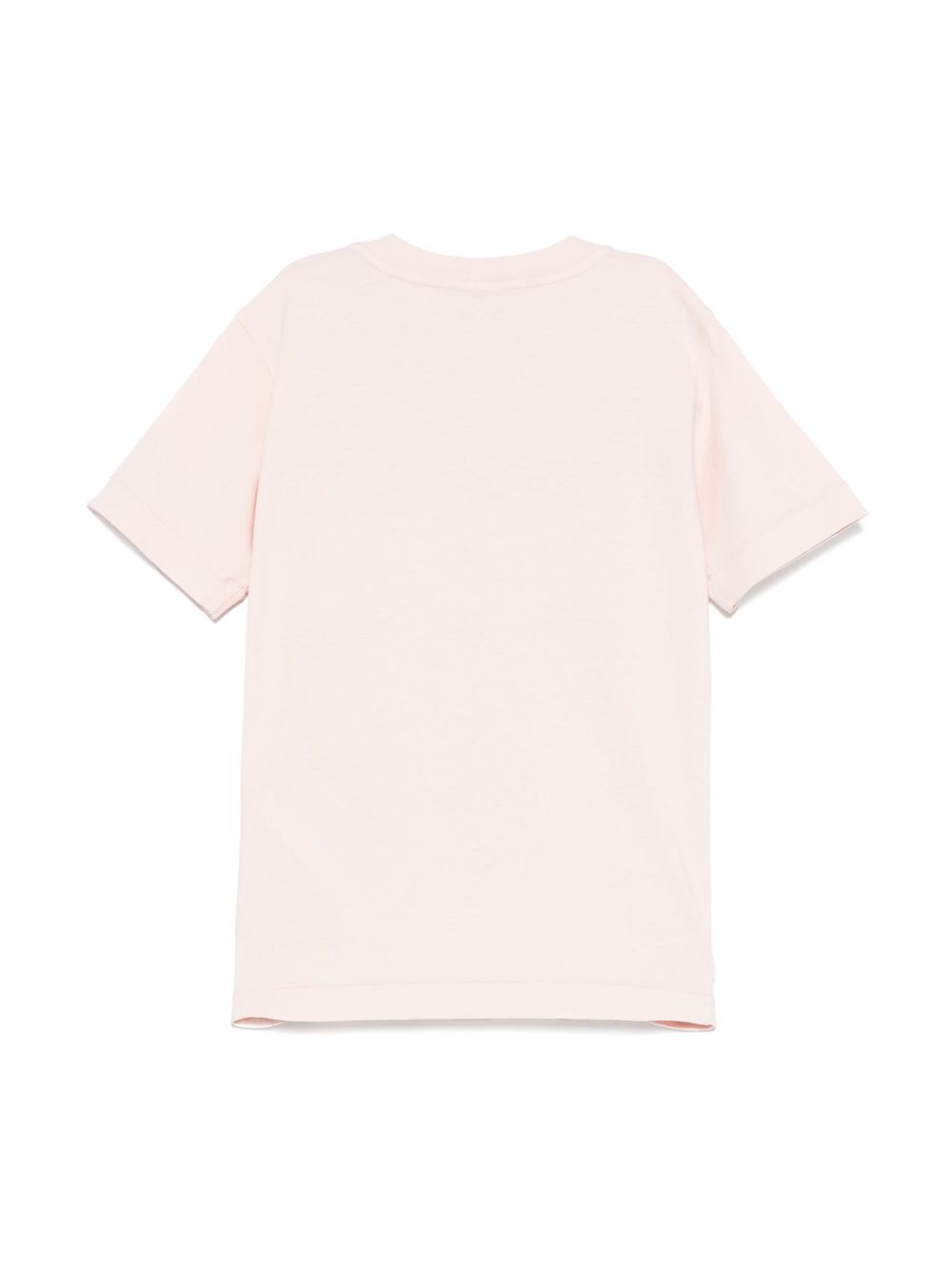 Stone Island Junior T-shirt met logopatch - Roze