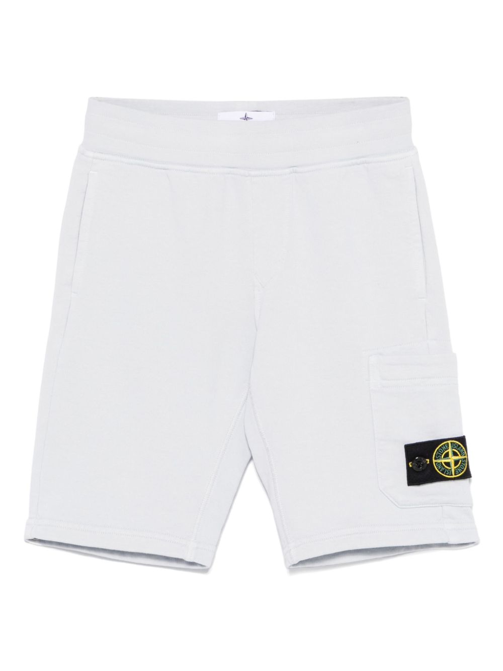 Stone Island Junior Compass-badge shorts - Blue