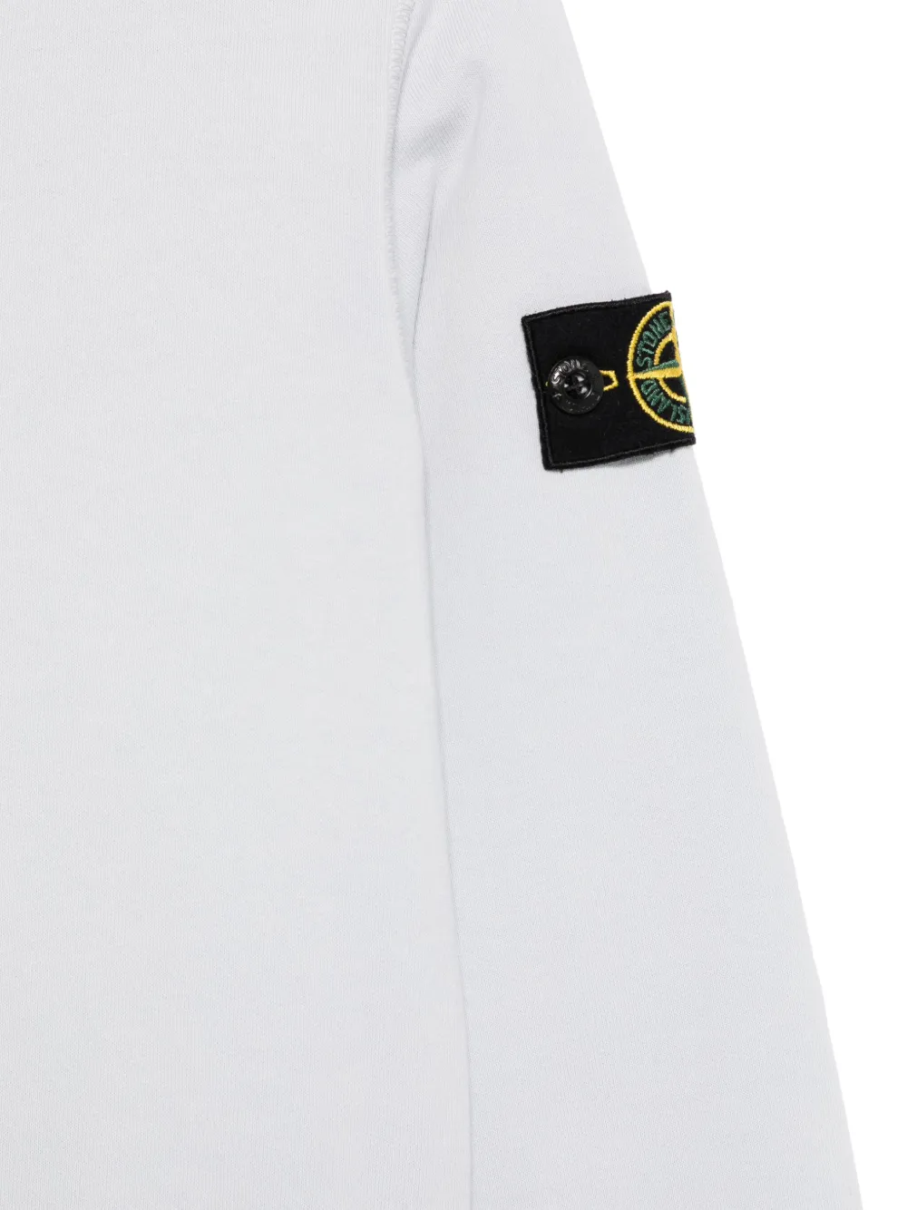 Stone Island Junior Sweater met Compass-logopatroon Blauw