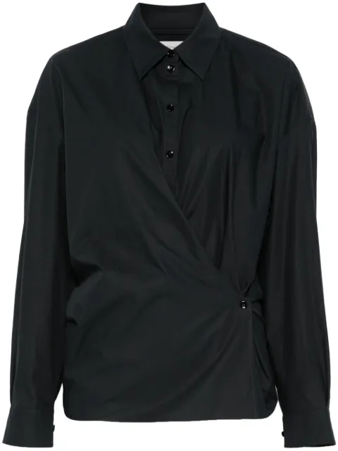 LEMAIRE straight-collar twisted shirt