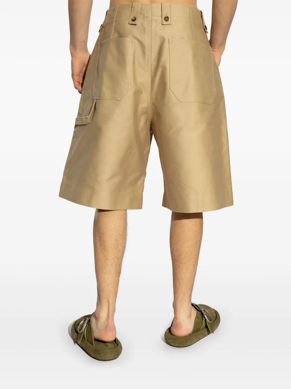 Alexander McQueen Bermuda shorts Beige