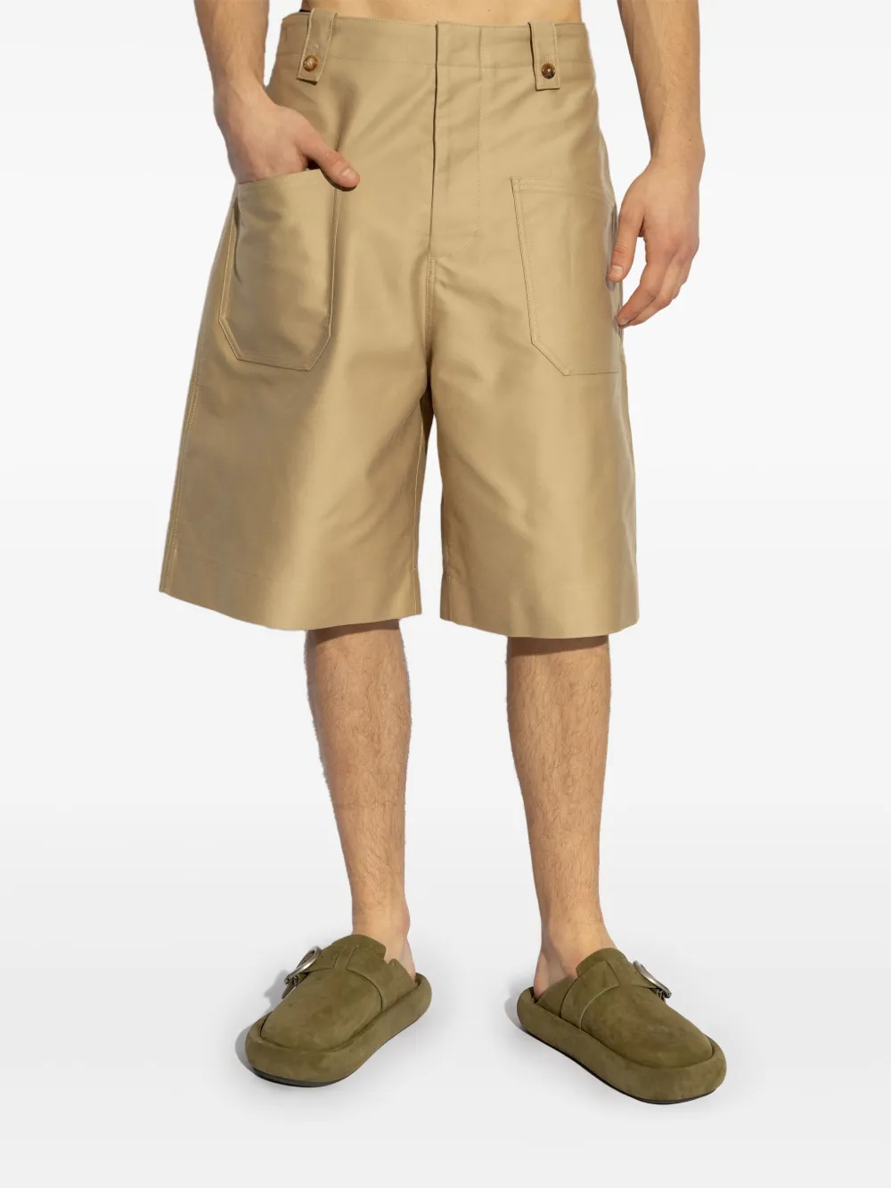 Alexander McQueen Bermuda shorts Beige