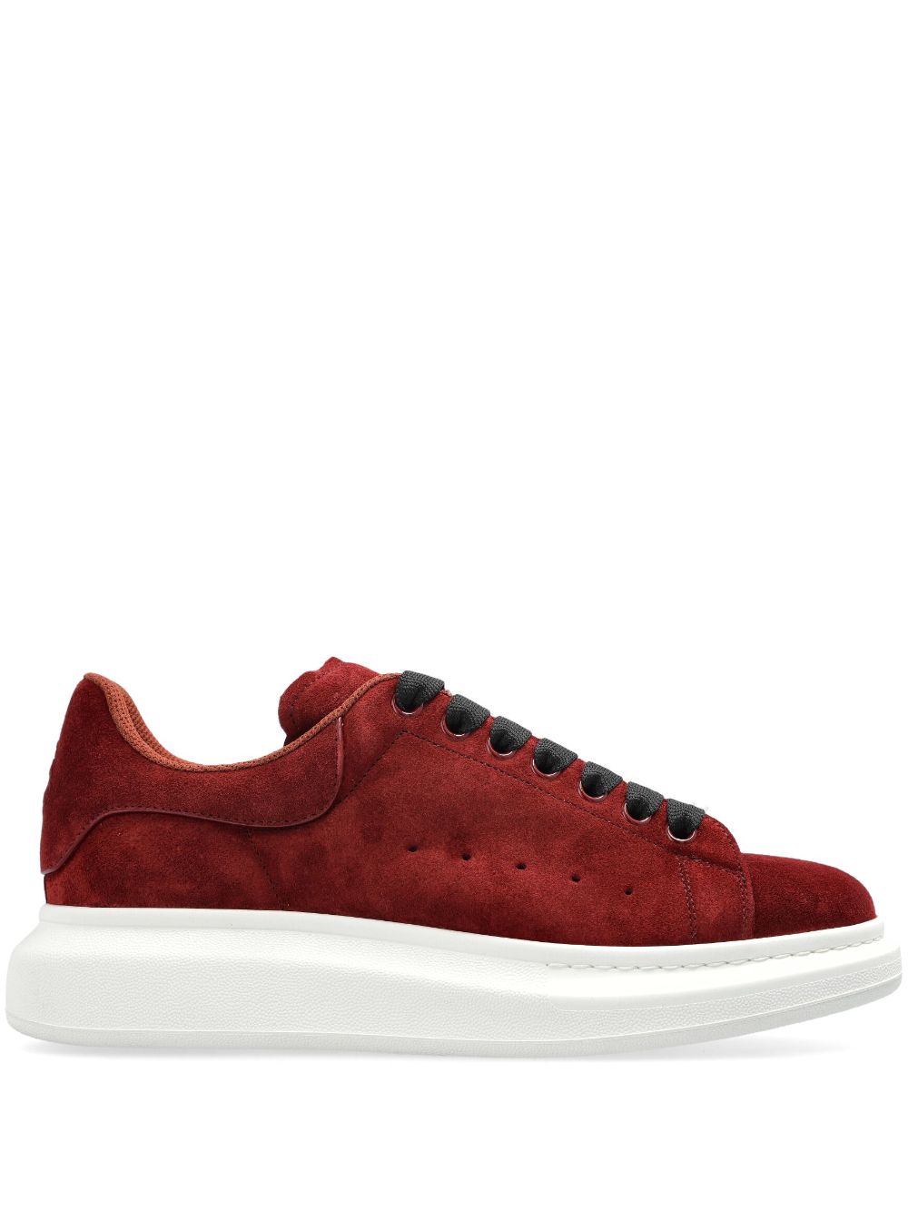 Red suede alexander mcqueen on sale