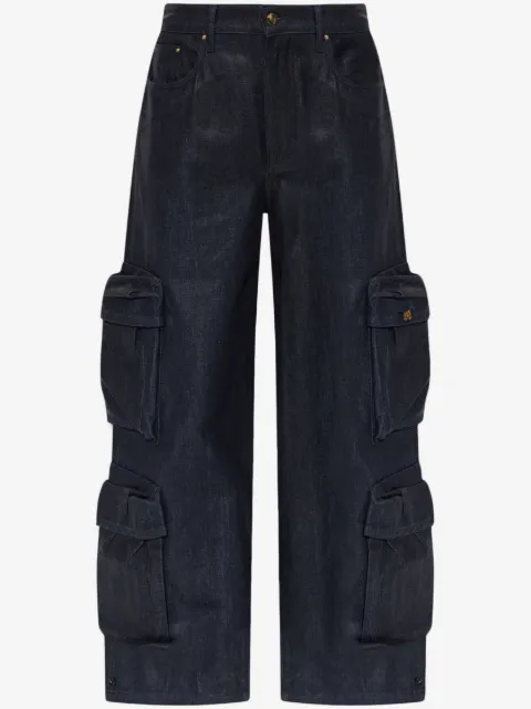 AMIRI jeans cargo con diseño ancho