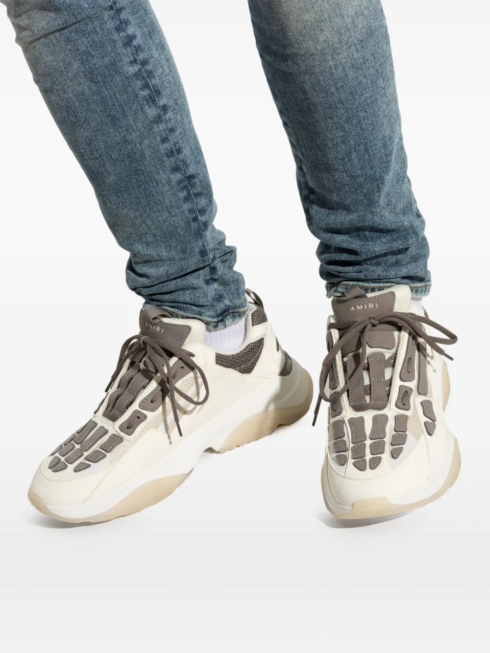 AMIRI Bone Runner Sneakers | White | FARFETCH