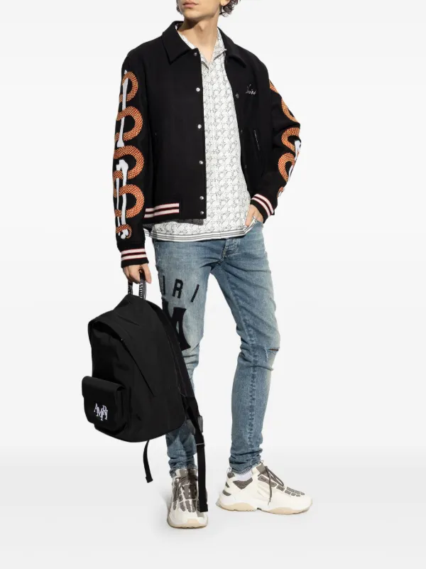 AMIRI Bone Runner スニーカー | ホワイト | FARFETCH JP