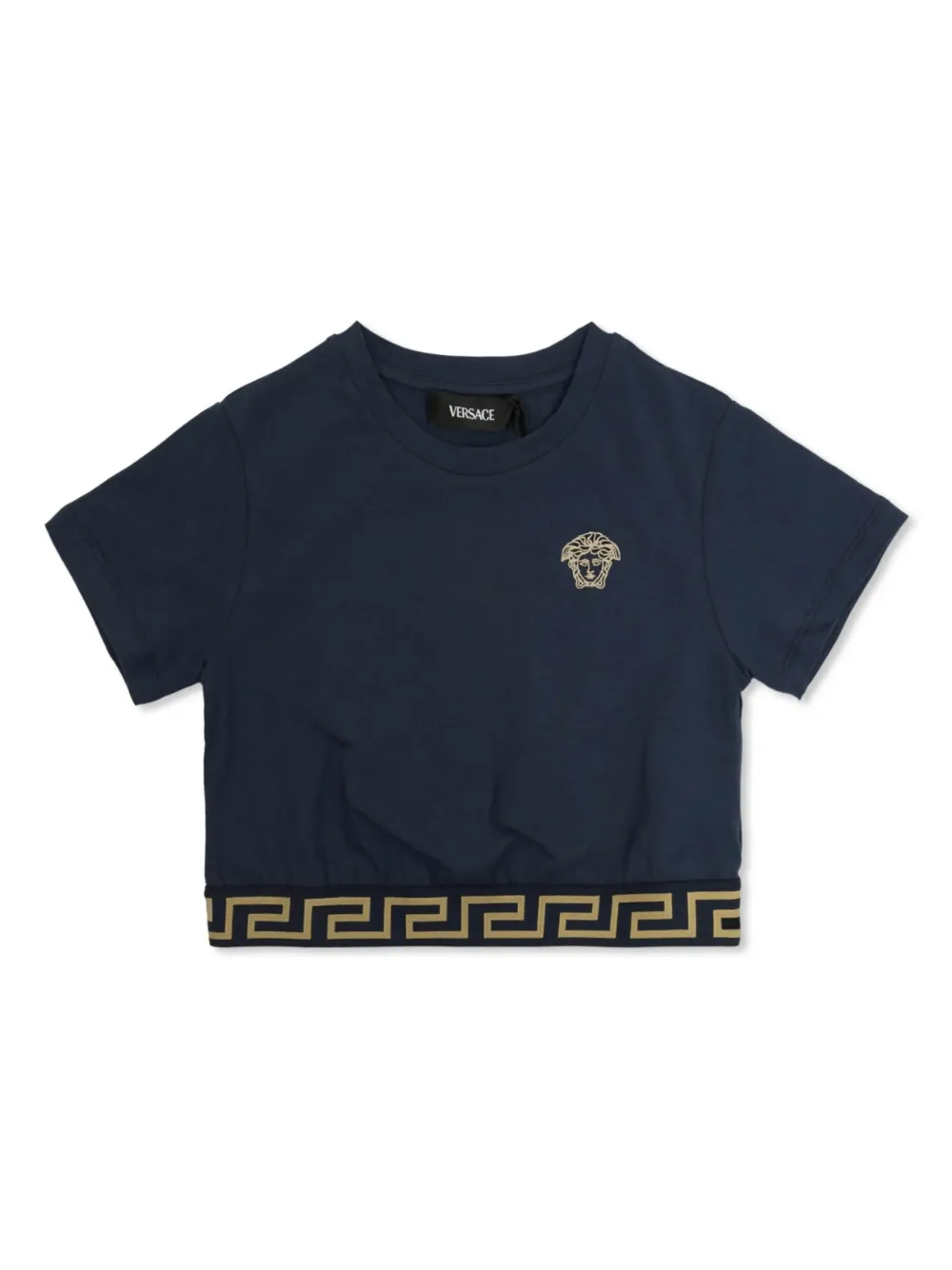 Versace Kids Medusa T-shirt Blauw