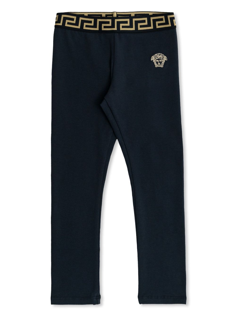 Versace Kids Greca track pants Blauw