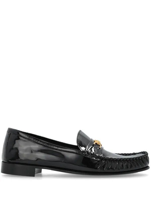 Versace メドゥーサ ローファー | ブラック | FARFETCH JP