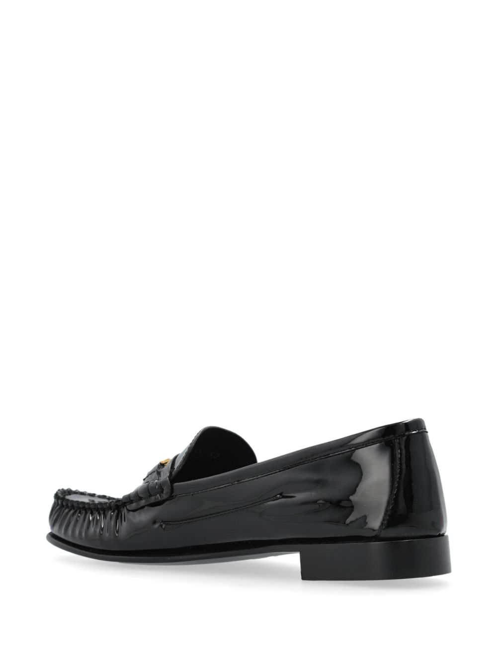 Versace Medusa-plaque loafers Black