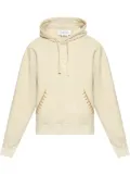Alexander McQueen Skull-embroidered hoodie - Neutrals