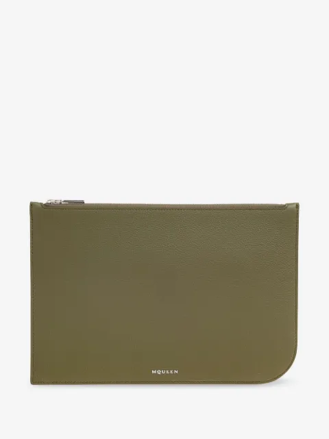 Alexander McQueen bolsa de mano con bolsillo interno