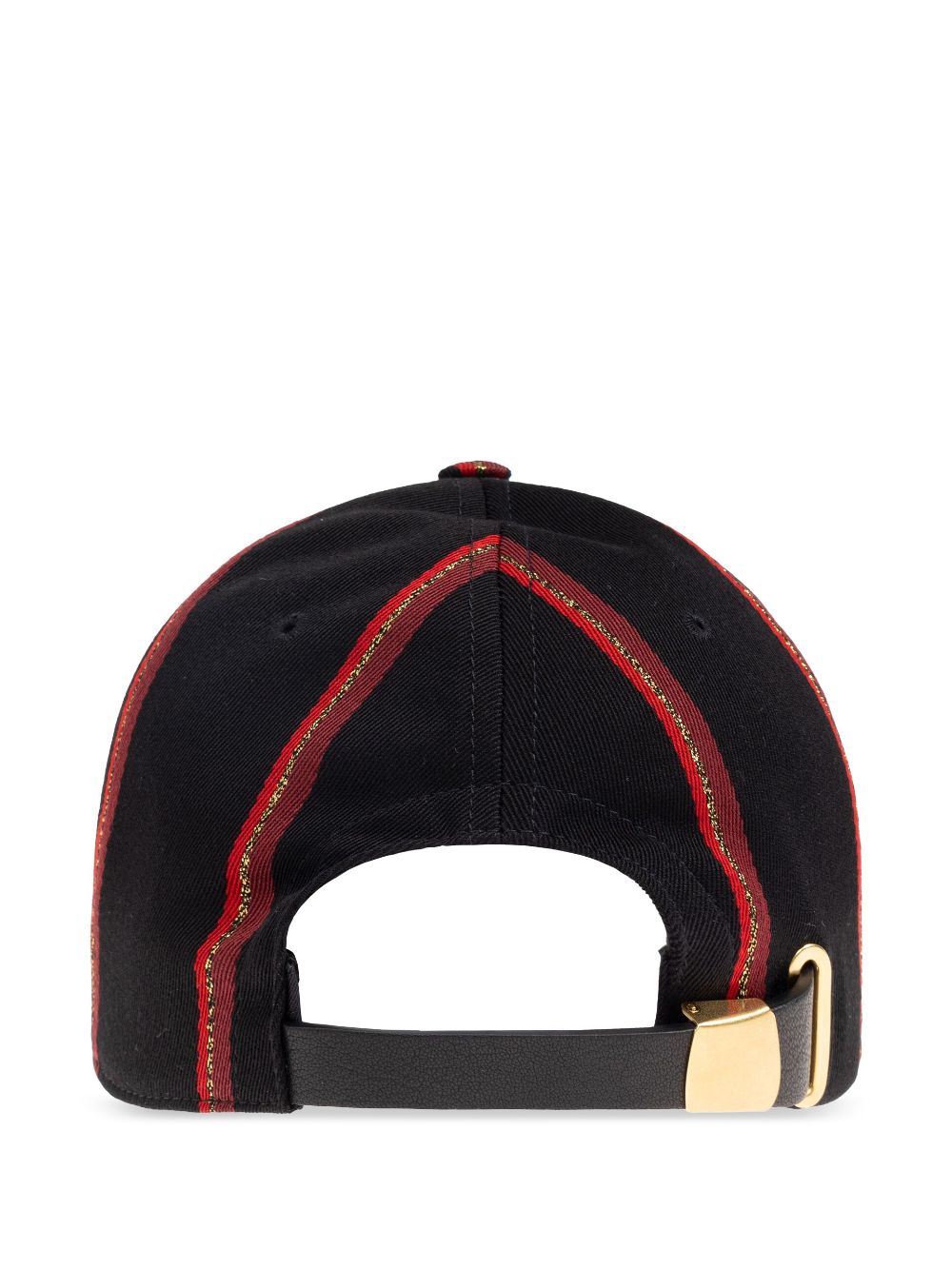 Alexander McQueen skull-patch baseball cap - Zwart