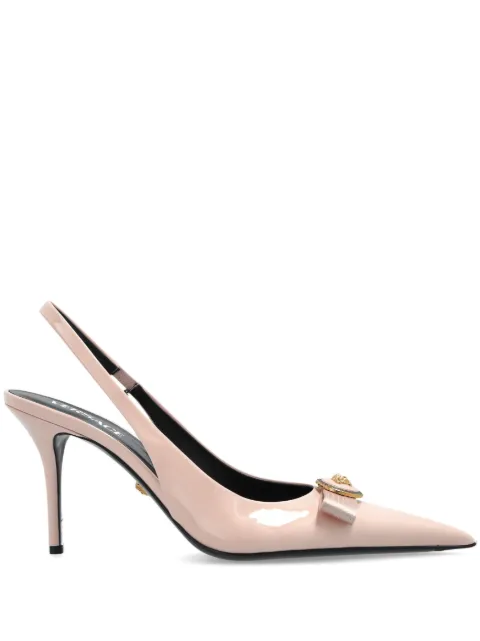Versace 85mm Gianni Ribbon pumps