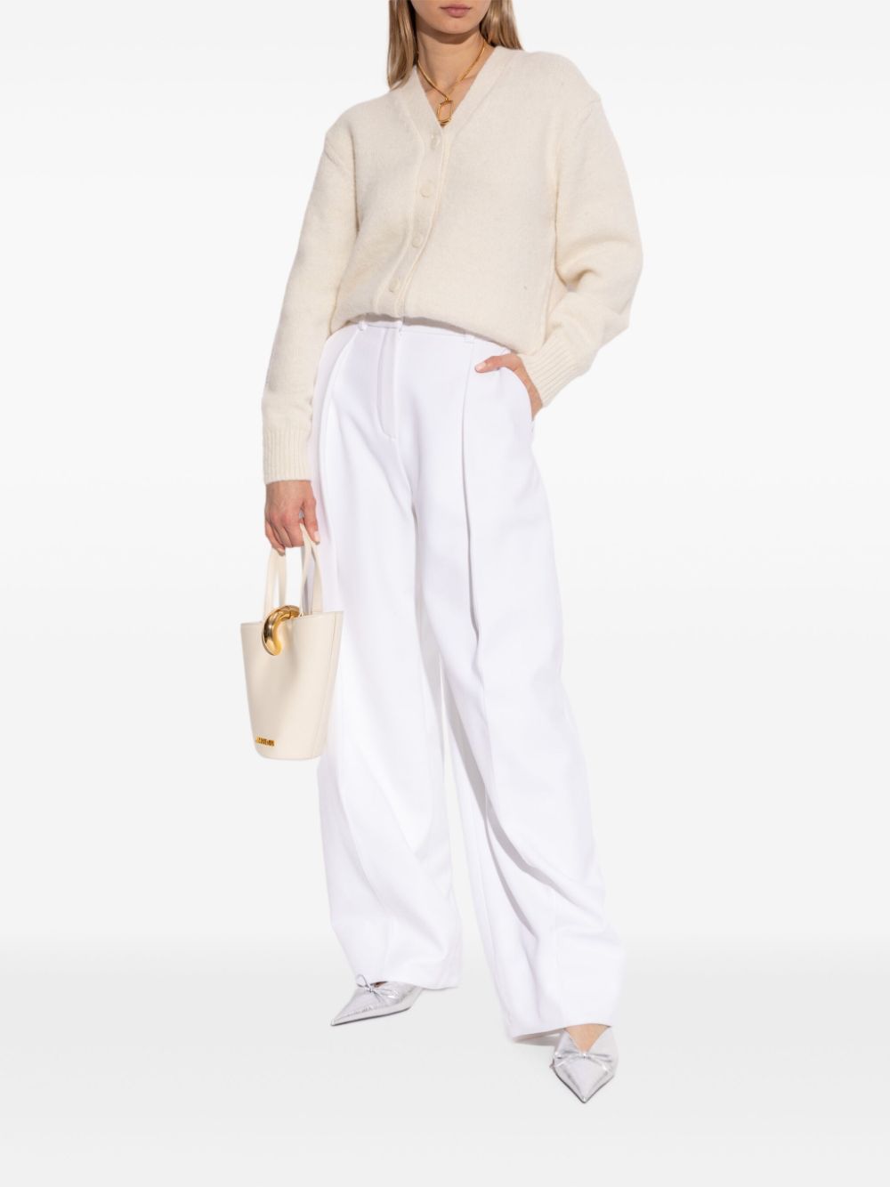 Jacquemus The Jacquemus cardigan - Wit