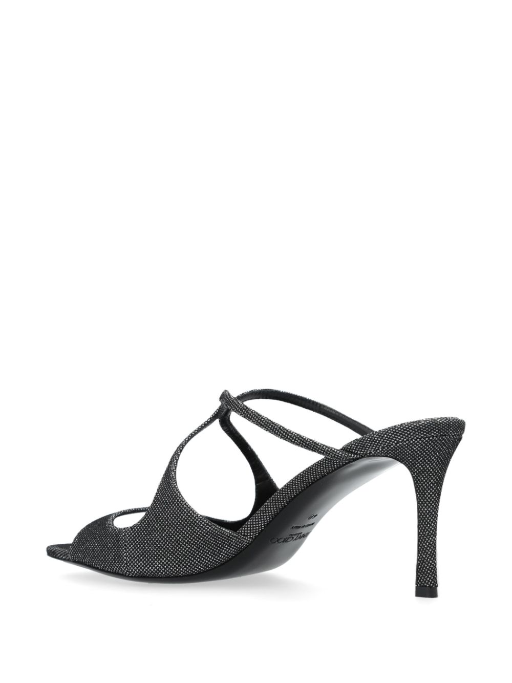 Jimmy Choo 75mm Anise mules Grijs