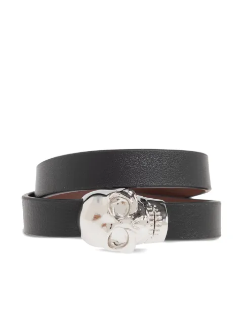 Alexander McQueen pulsera con motivo Skull