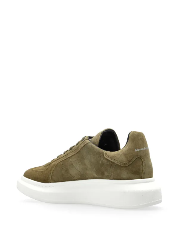 Green Suede Alexander Mcqueen Sneakers Alexander McQueen Low-top