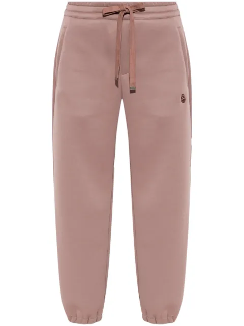 Alexander McQueen pants con logo bordado