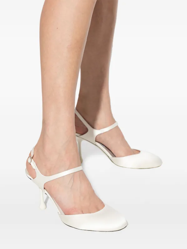 Jimmy Choo 80mm Pixie Pumps | White | FARFETCH Jimmy Choo 80mm Pixie Pumps | White | FARFETCH