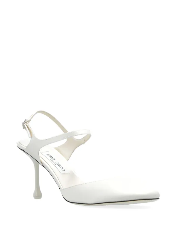 Jimmy Choo 80mm Pixie Pumps | White | FARFETCH Jimmy Choo 80mm Pixie Pumps | White | FARFETCH