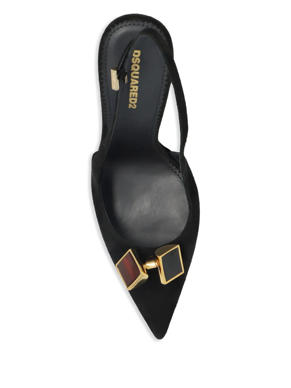 DSQUARED2 120 mm Take a Bow pumps Zwart