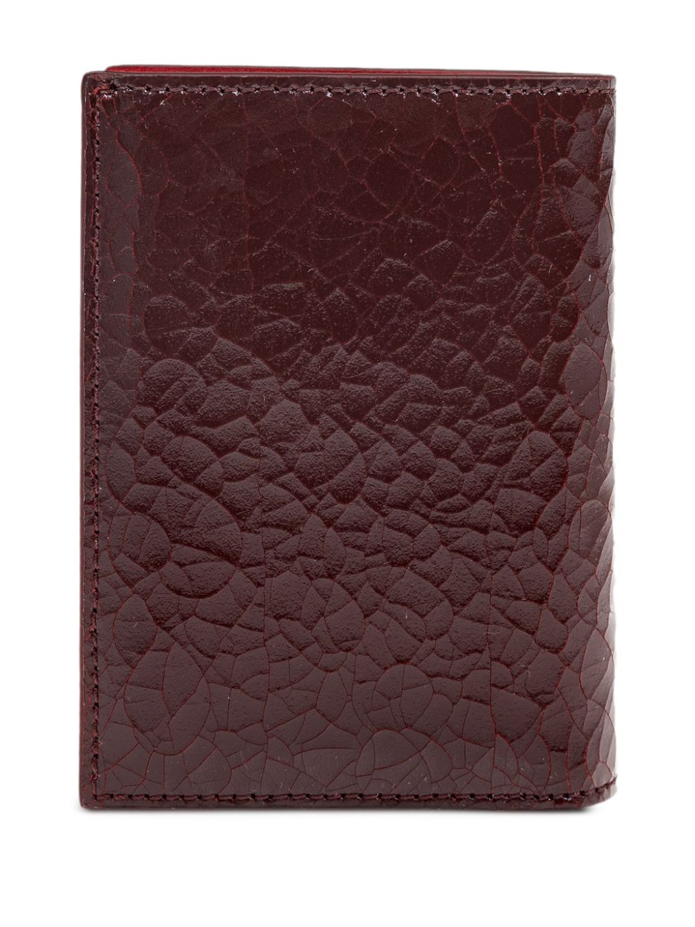 Alexander McQueen logo-lettering wallet - Rood