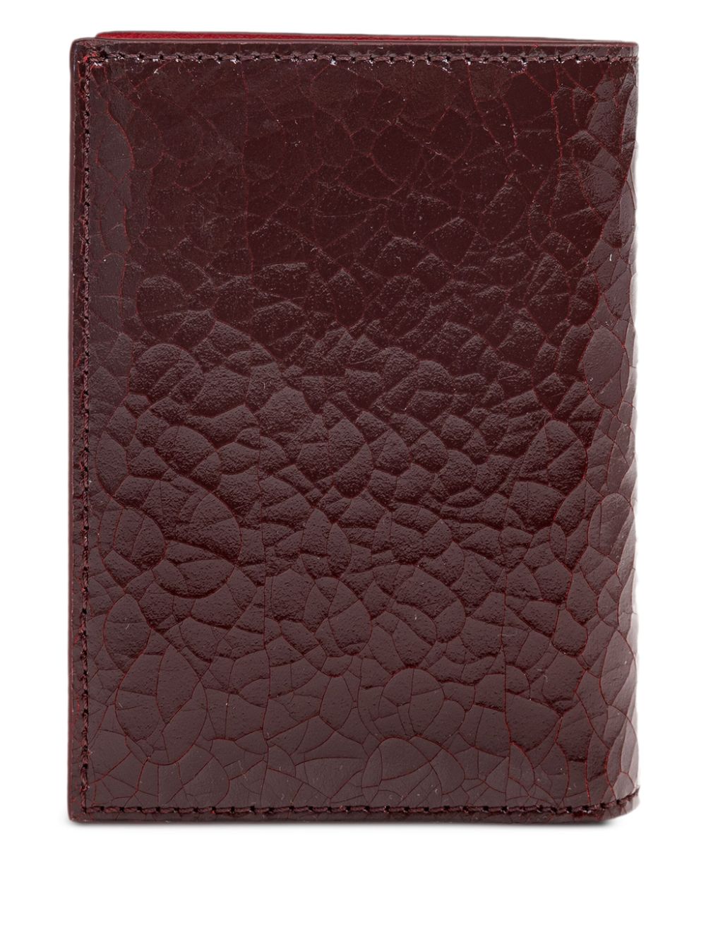 Alexander McQueen logo-lettering wallet - Red