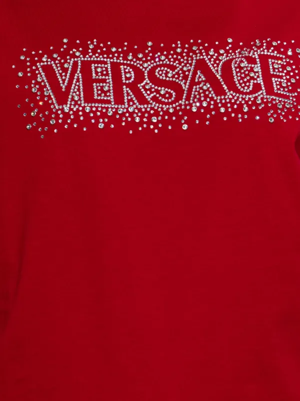 関税込【VERSACE】Logo T Shirt Versace Logo T-Shirt | VERSACE US