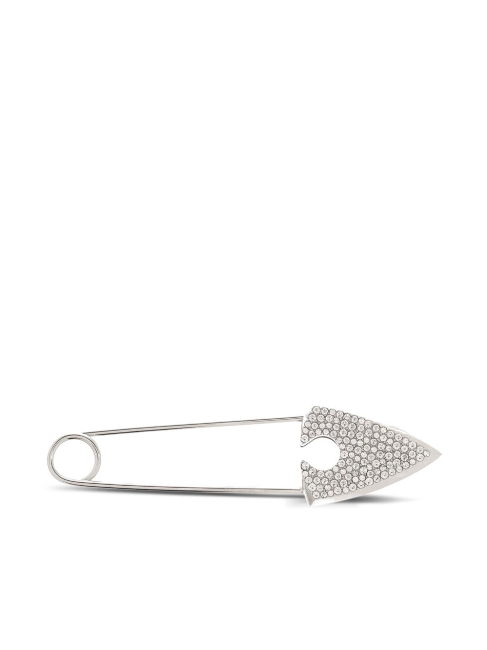 Jewelled Arrow Safety Pin brooch