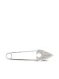 Alexander McQueen Jewelled Arrow Safety Pin brooch - Silver