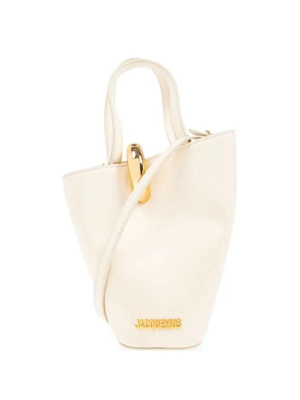 Jacquemus Le Petit Bambola Tote Bag in Neutrals