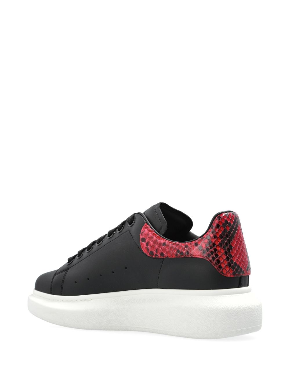 Alexander McQueen leather sneakers Black